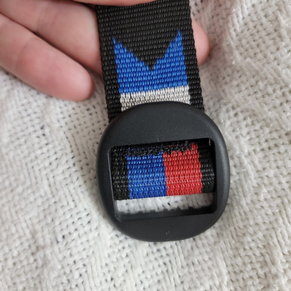 Bison Designs Elliptagon Buckle Florida Sea Base Nautical Signal Flag Web Belt S - Picture 2 of 9